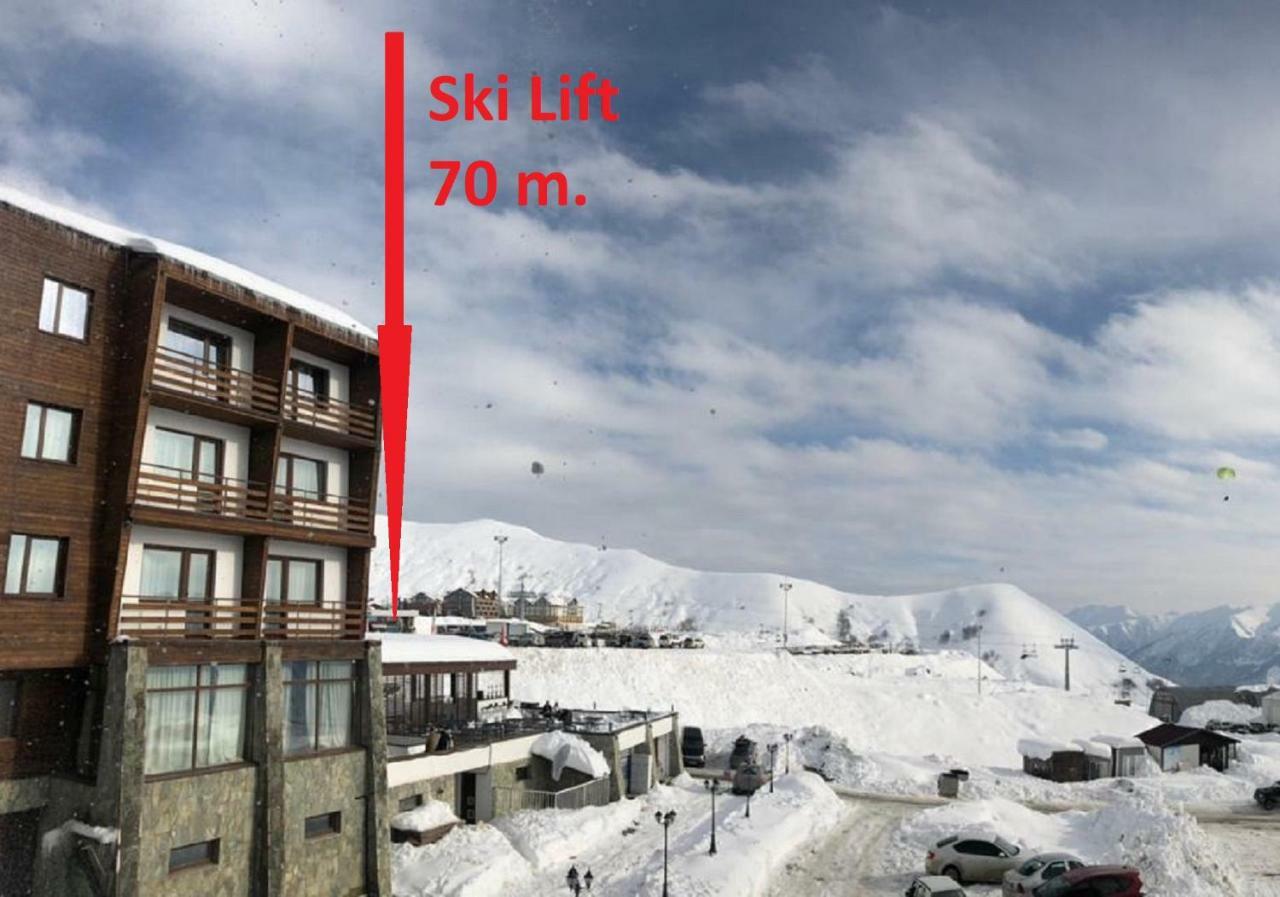 2-Room Apartment Nft Vista Gudauri 17- Near Ski Lift 外观 照片